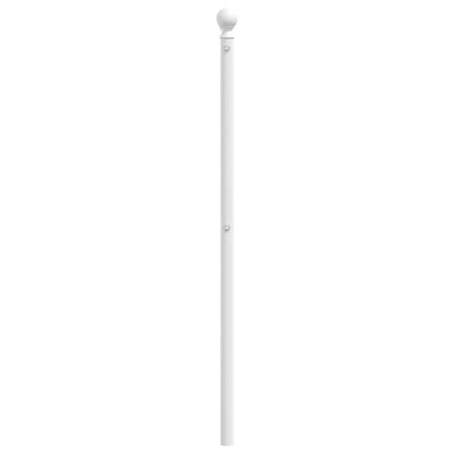 vidaXL Metal Replace Headboard White 150 cm