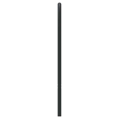 vidaXL Headboard | Black | Steel | 193 cm width | Headboard | Rectangular