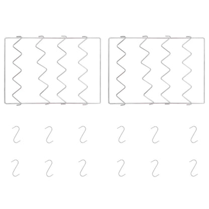 vidaXL BBQ Oven Smoker with Wood Chips 44.5x29x83 cm Galvanised steel