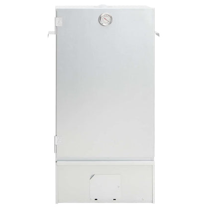 vidaXL BBQ Oven Smoker with Wood Chips 44.5x29x83 cm Galvanised steel