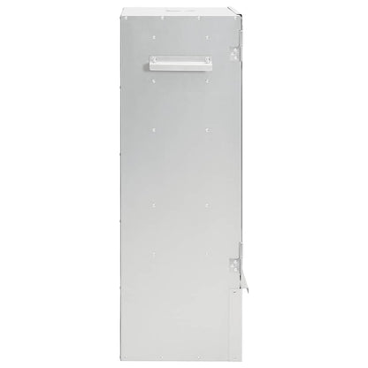vidaXL BBQ Oven Smoker with Wood Chips 44,5x29x83 cm Galvanised Steel