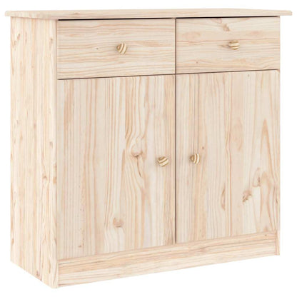 vidaXL Highboard "ALTA" 77x35x165 cm Solid Wood Pine