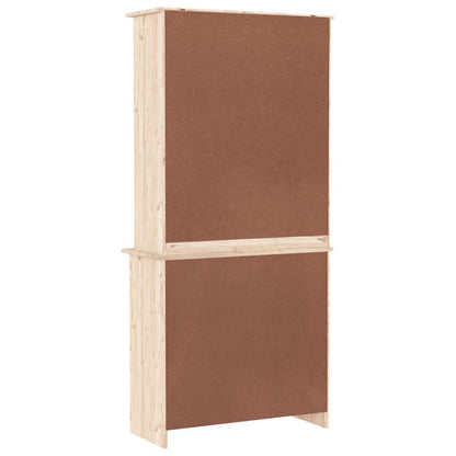 vidaXL Highboard "ALTA" 77x35x165 cm Solid Wood Pine