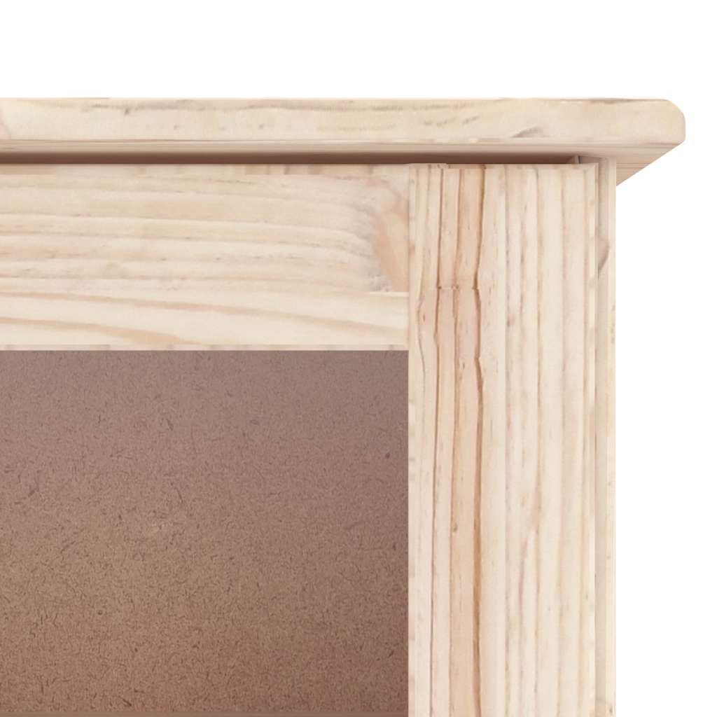 vidaXL Highboard "ALTA" 77x35x165 cm Solid Wood Pine