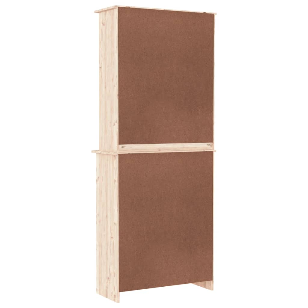 vidaXL Highboard ALTA 77x35x188 cm Solid Wood Pine