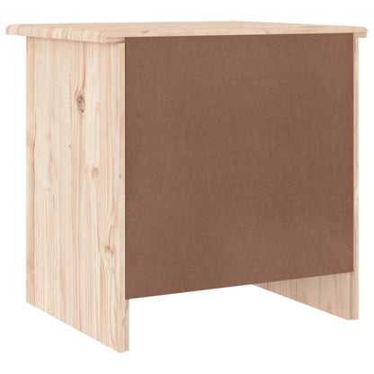 vidaXL Bedside Cabinet "ALTA" 41x35x41 cm Solid Wood Pine