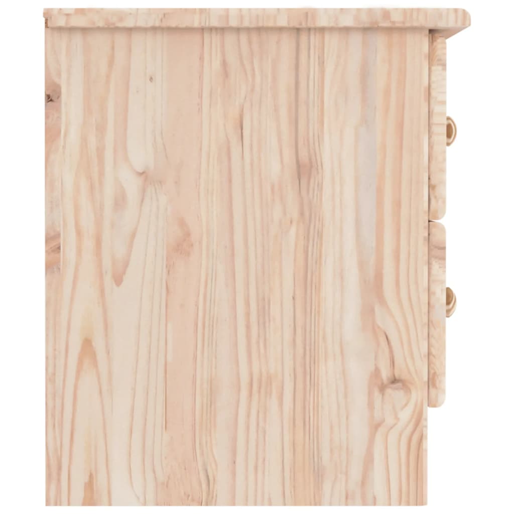 vidaXL Bedside Cabinet ALTA 41x35x41 cm Solid Wood Pine