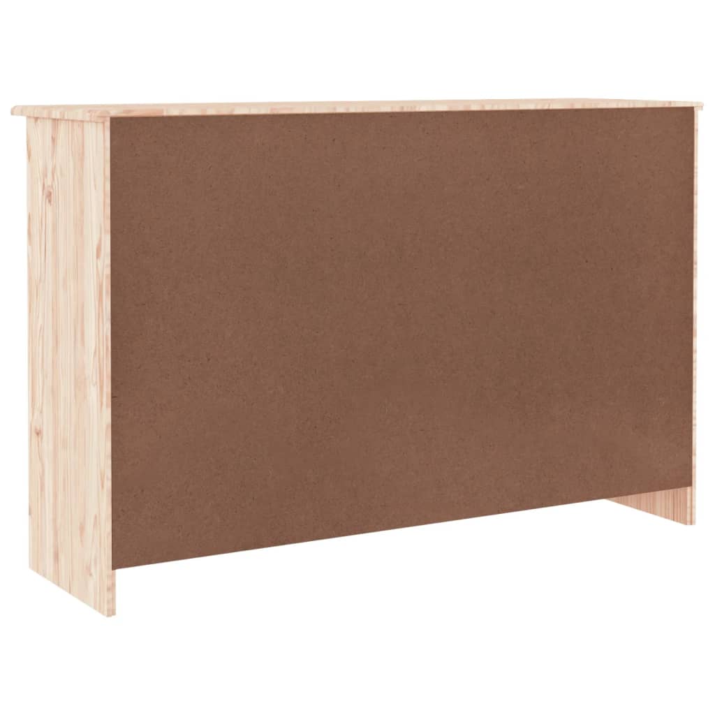 vidaXL Chest of Drawers ALTA 112x35x73 cm Solid Wood Pine