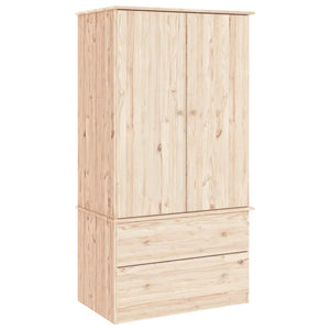 vidaXL Wardrobe ALTA 90x55x170 cm Solid Wood Pine