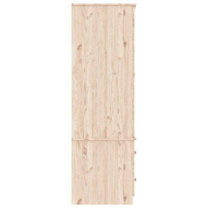 vidaXL Wardrobe ALTA 90x55x170 cm Solid Wood Pine