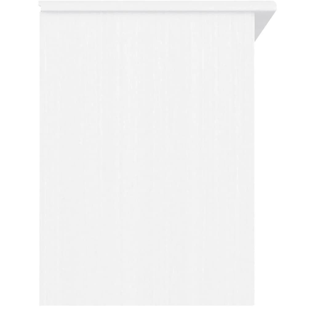 vidaXL Shoe Bench ALTA White 100x35x45 cm Solid Wood Pine