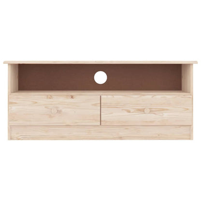 vidaXL TV Cabinet with Drawers ALTA 100x35x41 cm Solid Wood Pine