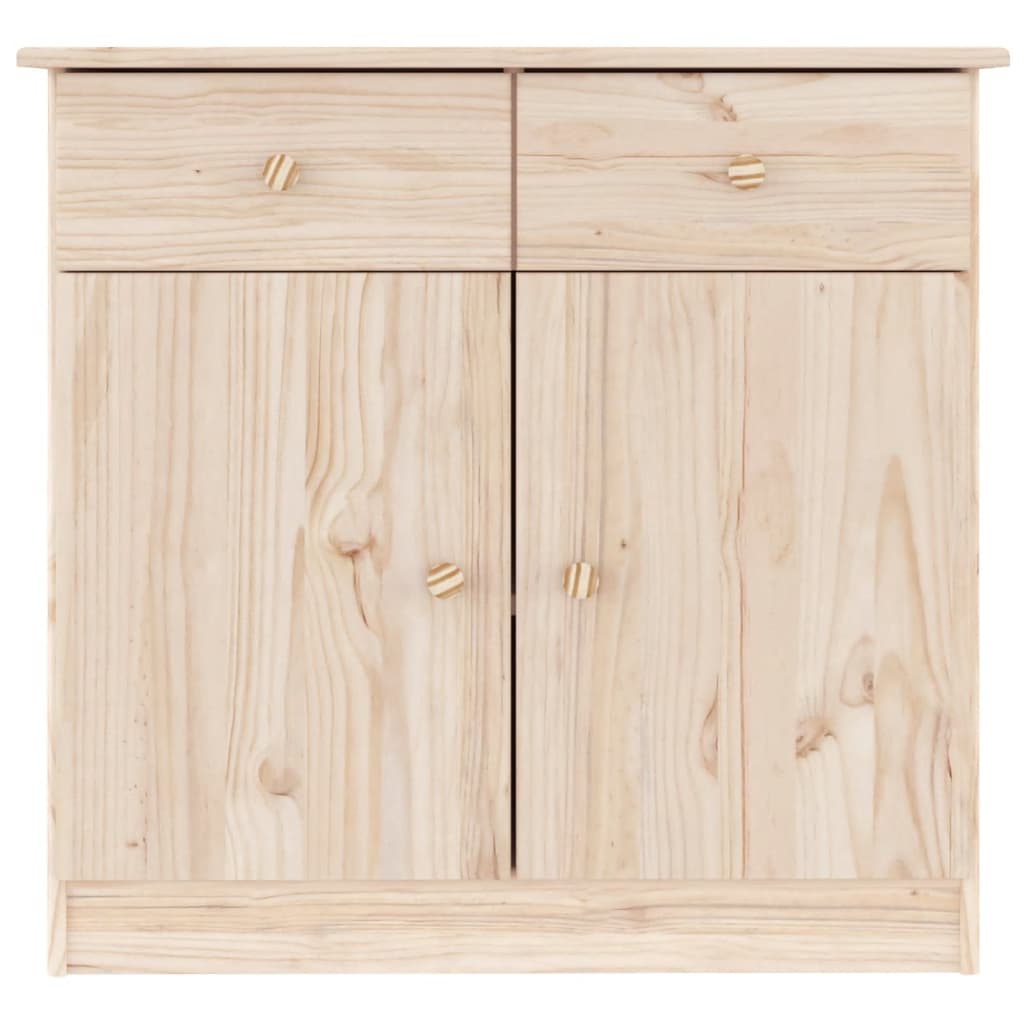 vidaXL Sideboard "ALTA" 77x35x73 cm Solid Wood Pine
