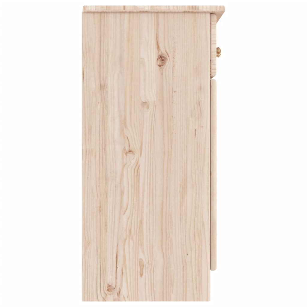 vidaXL Sideboard "ALTA" 77x35x73 cm Solid Wood Pine
