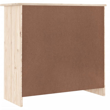 vidaXL Sideboard "ALTA" 77x35x73 cm Solid Wood Pine