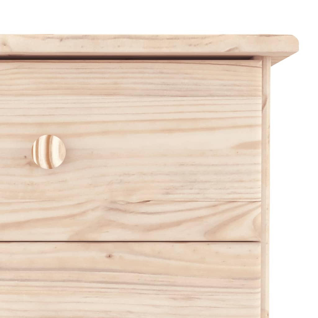 vidaXL Sideboard "ALTA" 77x35x73 cm Solid Wood Pine