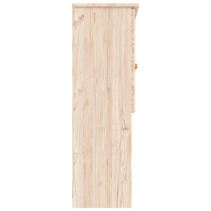 vidaXL Dresser Top "ALTA" 77x30x92 cm Solid Wood Pine