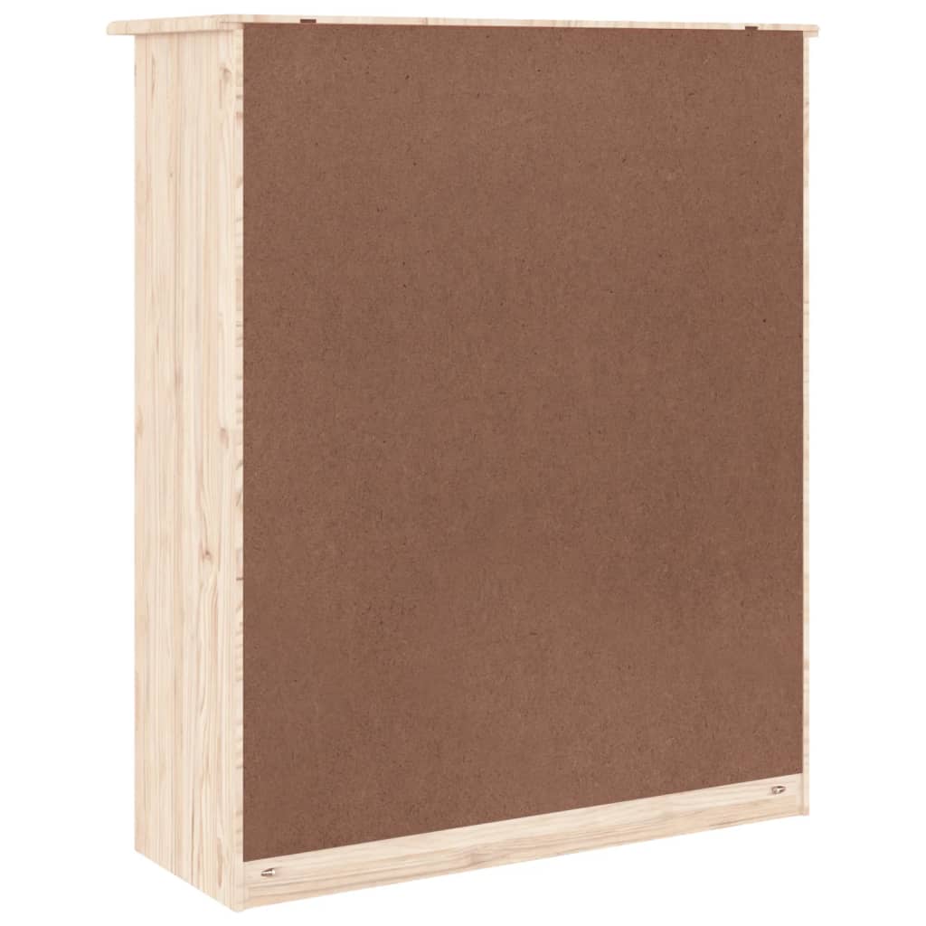 vidaXL Dresser Top "ALTA" 77x30x92 cm Solid Wood Pine