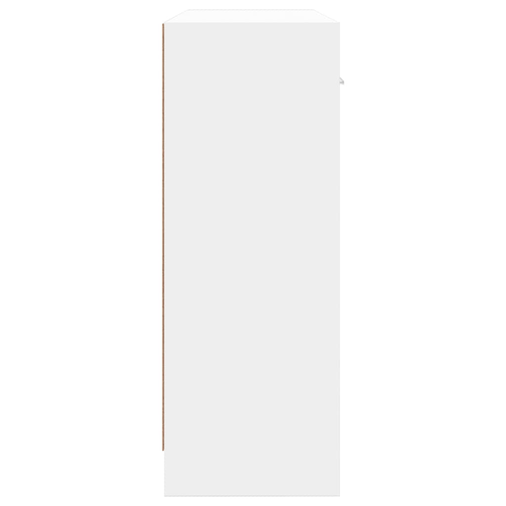 vidaXL Sideboard | White | Engineered Wood | Medium | Sideboard | Rectangular