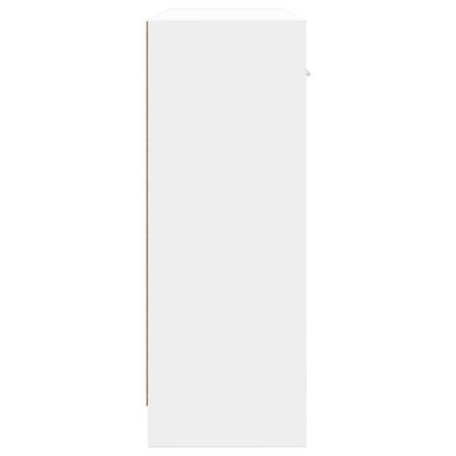 vidaXL Sideboard | White | Engineered Wood | Medium | Sideboard | Rectangular
