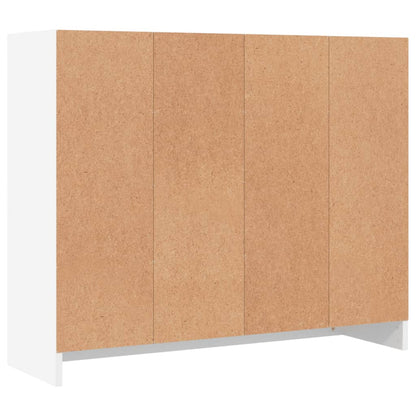 vidaXL Sideboard | White | Engineered Wood | Medium | Sideboard | Rectangular