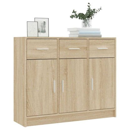 vidaXL Sideboard | Sonoma oak | Engineered wood | Medium | Sideboard