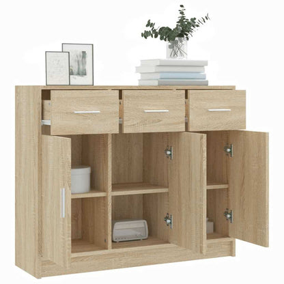 vidaXL Sideboard | Sonoma oak | Engineered wood | Medium | Sideboard