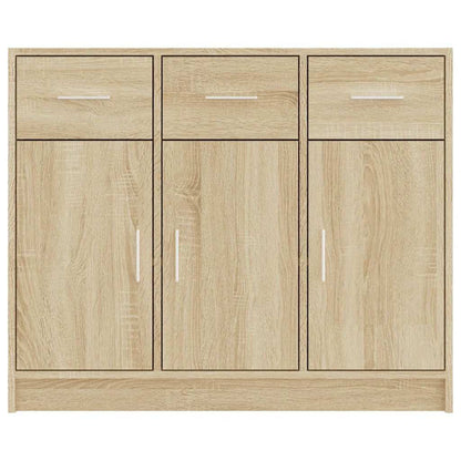vidaXL Sideboard | Sonoma oak | Engineered wood | Medium | Sideboard