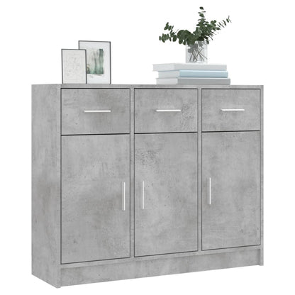 vidaXL Sideboard | Concrete grey | Engineered wood | Medium | Sideboard