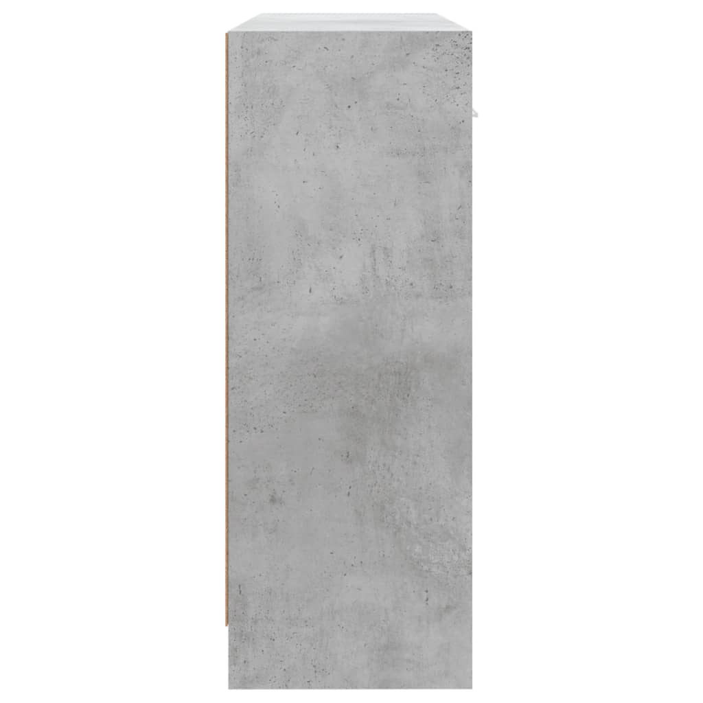 vidaXL Sideboard | Concrete grey | Engineered wood | Medium | Sideboard