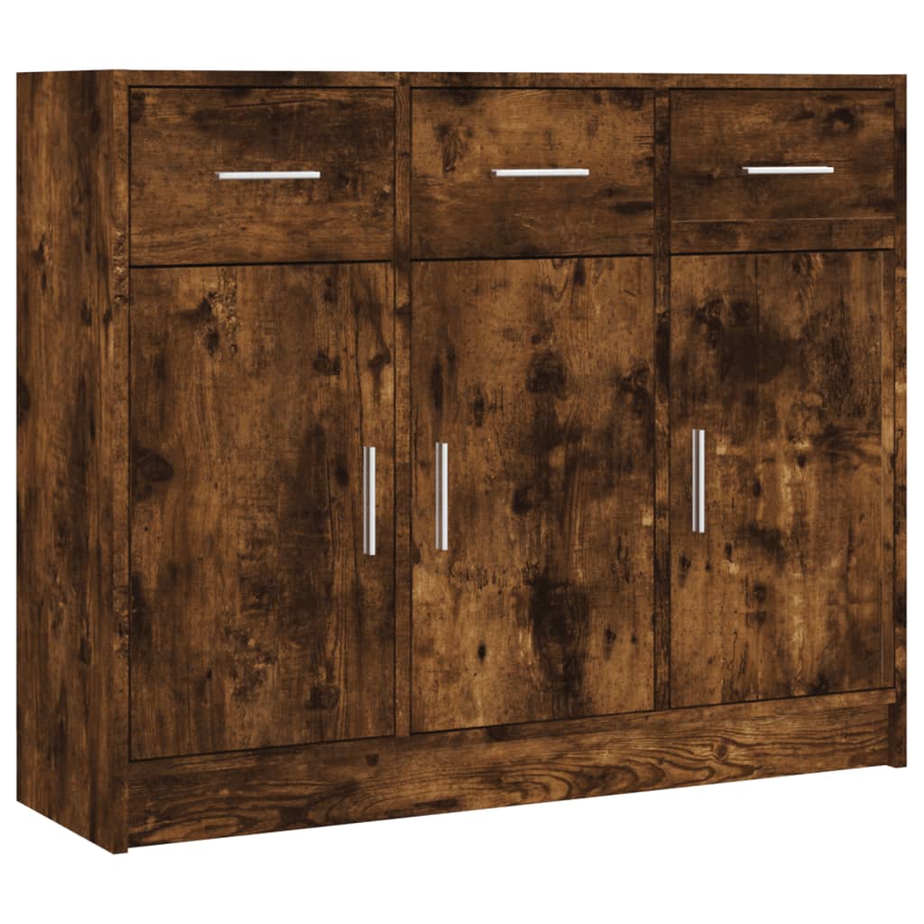 vidaXL Sideboard | Smoked oak | Engineered wood | Medium | Sideboard
