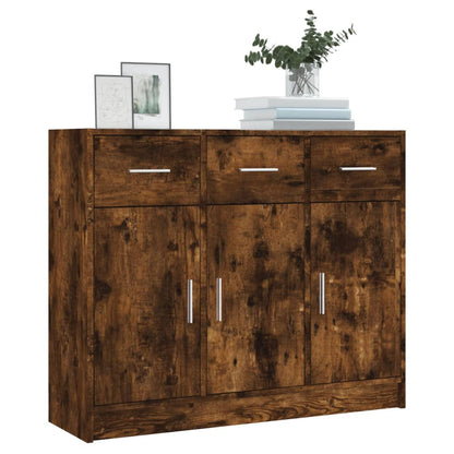 vidaXL Sideboard | Smoked oak | Engineered wood | Medium | Sideboard