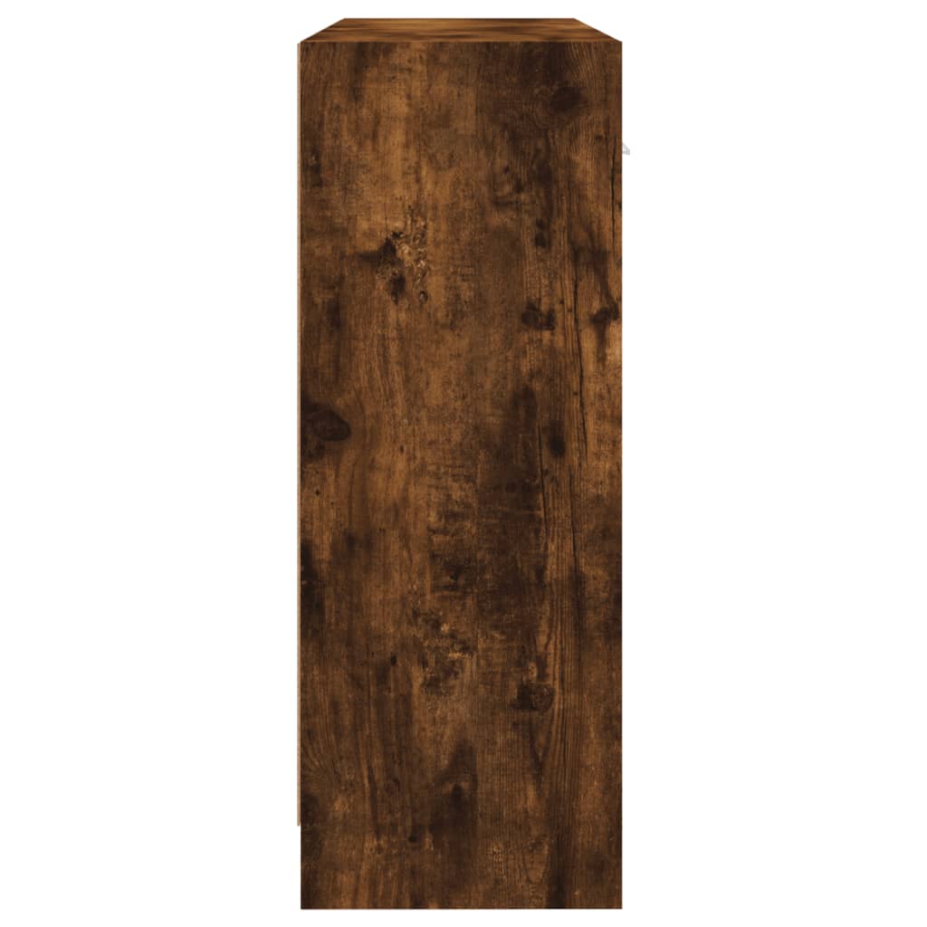 vidaXL Sideboard | Smoked oak | Engineered wood | Medium | Sideboard
