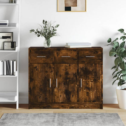vidaXL Sideboard | Smoked oak | Engineered wood | Medium | Sideboard