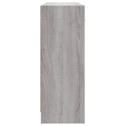 vidaXL Sideboard | Grey Sonoma | Engineered Wood | 91 x 28 x 75 cm | Sideboard