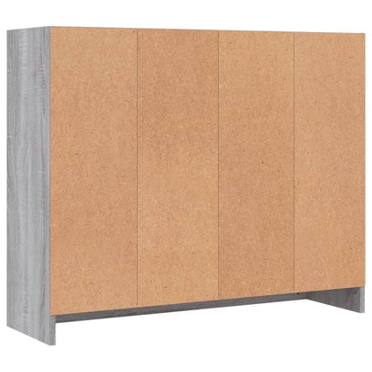 vidaXL Sideboard | Grey Sonoma | Engineered Wood | 91 x 28 x 75 cm | Sideboard