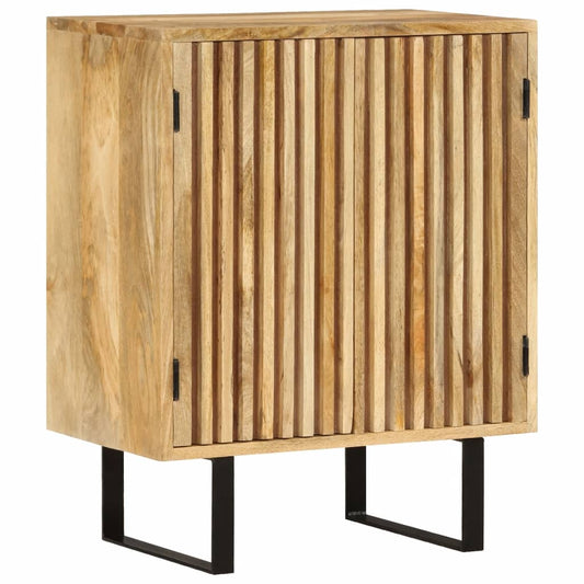 vidaXL Sideboard with 2 Doors 55x35x70 cm Solid Wood Mango
