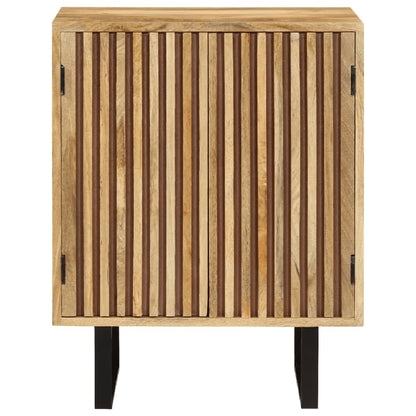 vidaXL Sideboard with 2 Doors 55x35x70 cm Solid Wood Mango