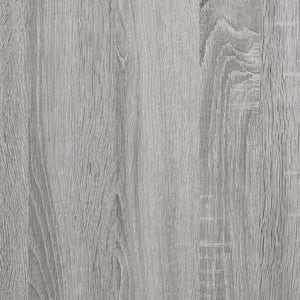 vidaXL Desk Grey Sonoma 100x55x75 cm Engineered Wood