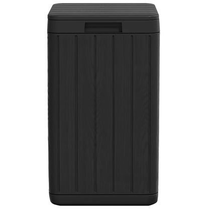 vidaXL Outdoor Garbage Bin Anthracite 38x38x65 cm PP