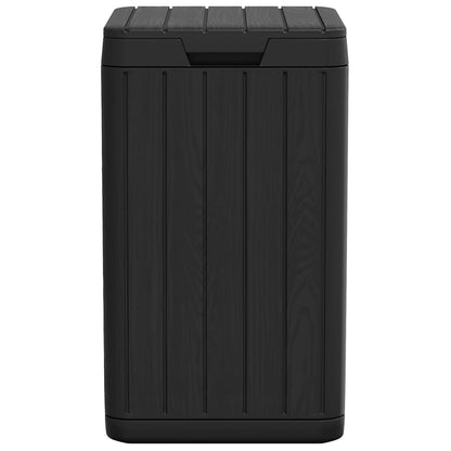 vidaXL Outdoor Garbage Bin Anthracite 38x38x65 cm PP