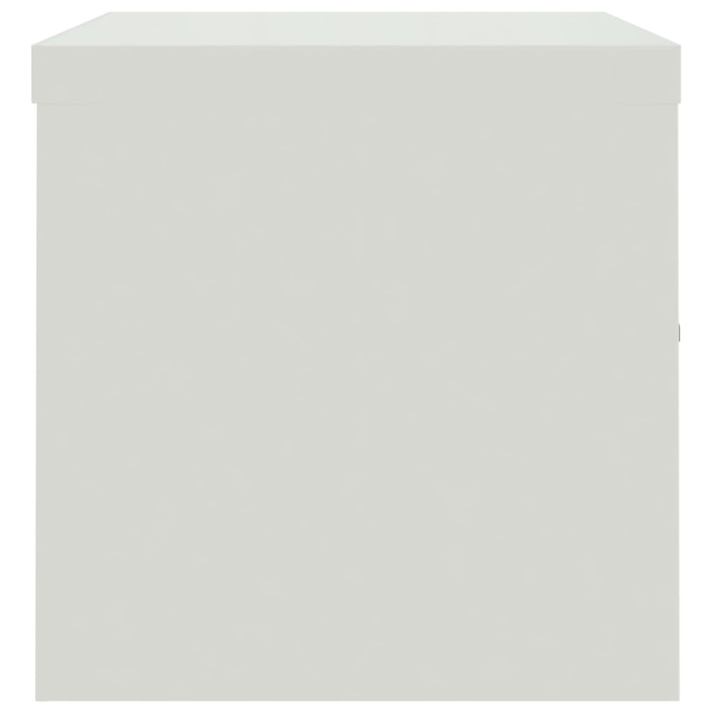 vidaXL File Cabinet Light Grey 90x40x40 cm Steel