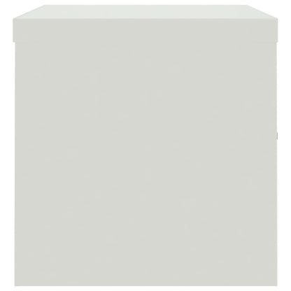 vidaXL File Cabinet Light Grey 90x40x40 cm Steel