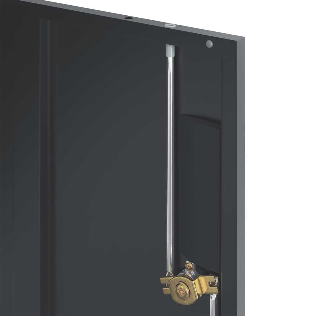 vidaXL File Cabinet Anthracite 90x40x40 cm Steel