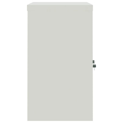 vidaXL File Cabinet Light Grey 90x40x70 cm Steel