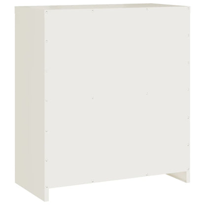 vidaXL File Cabinet White 79x40x90 cm Steel