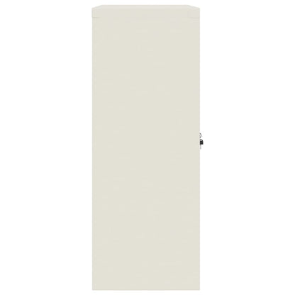 vidaXL File Cabinet White 90x40x105 cm Steel