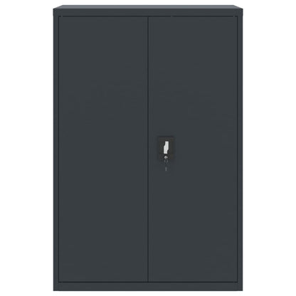 vidaXL File Cabinet Anthracite 90x40x140 cm Steel