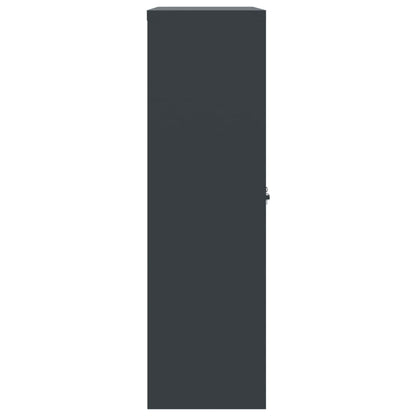 vidaXL File Cabinet Anthracite 90x40x140 cm Steel