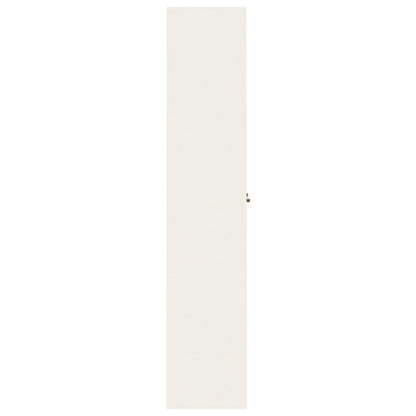 vidaXL File Cabinet White 90x40x200 cm Steel